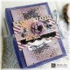Лист односторонней бумаги для скрапбукинга Night Storm из коллекции Tender Motion Collection, 30*30 см.