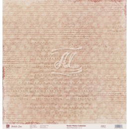 Лист односторонней бумаги для скрапбукинга Secret Manuscript из коллекции Tender Motion Collection, 30*30 см. Лист односторонней бумаги для скрапбукинга Secret Manuscript из коллекции Tender Motion Collection, 30*30 см.