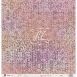 Лист односторонней бумаги для скрапбукинга Magic Room из коллекции Tender Motion Collection, 30*30 см.