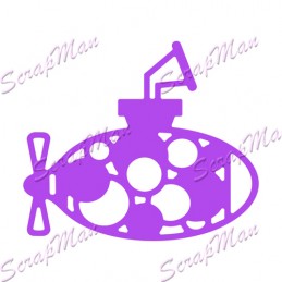Нож для вырубки Submarine (Подводная лодка) от ScrapMan